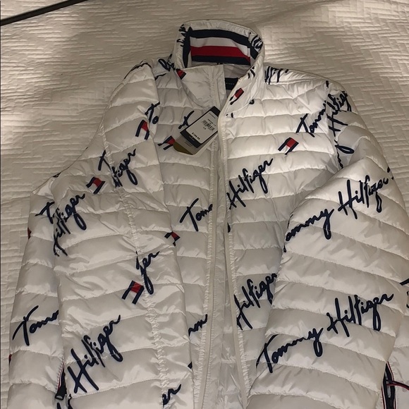 Tommy Hilfiger Other - White Tommy Hilfiger jacket